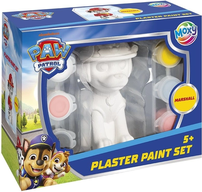 sádrová figurka na vymalování paw patrol – marshall