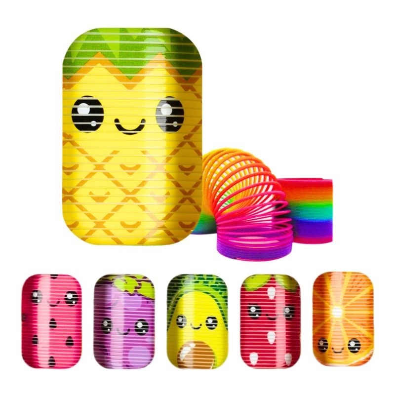 Ovocná pružina slinky pro děti