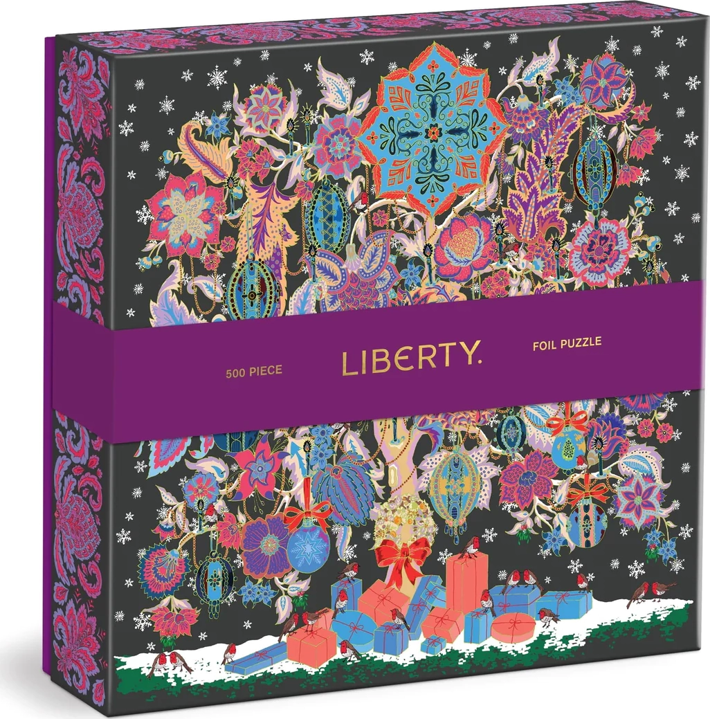 GALISON Čtvercové puzzle Liberty: Vánoční strom života 500 dílků