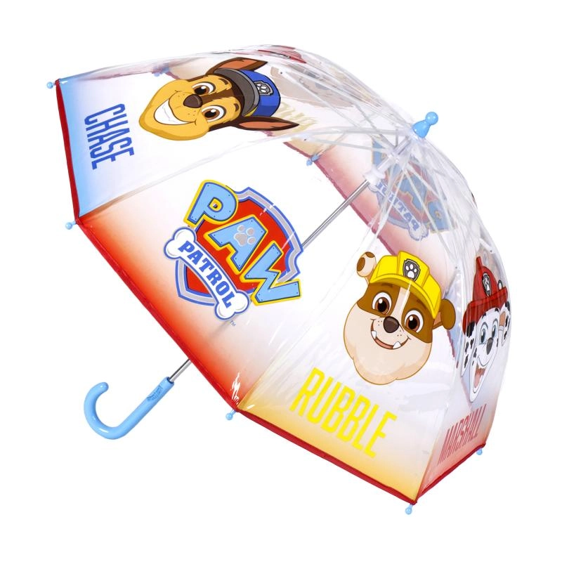 Paw Patrol Tlapková patrola 75149 deštník dětský holový průhledný