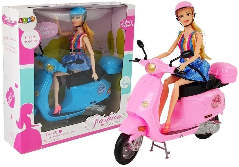 LEANToys se skútrem Přilba Růžová