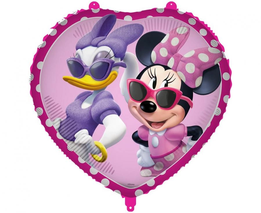 Fóliový balón srdce MINNIE MOUSE 46 cm