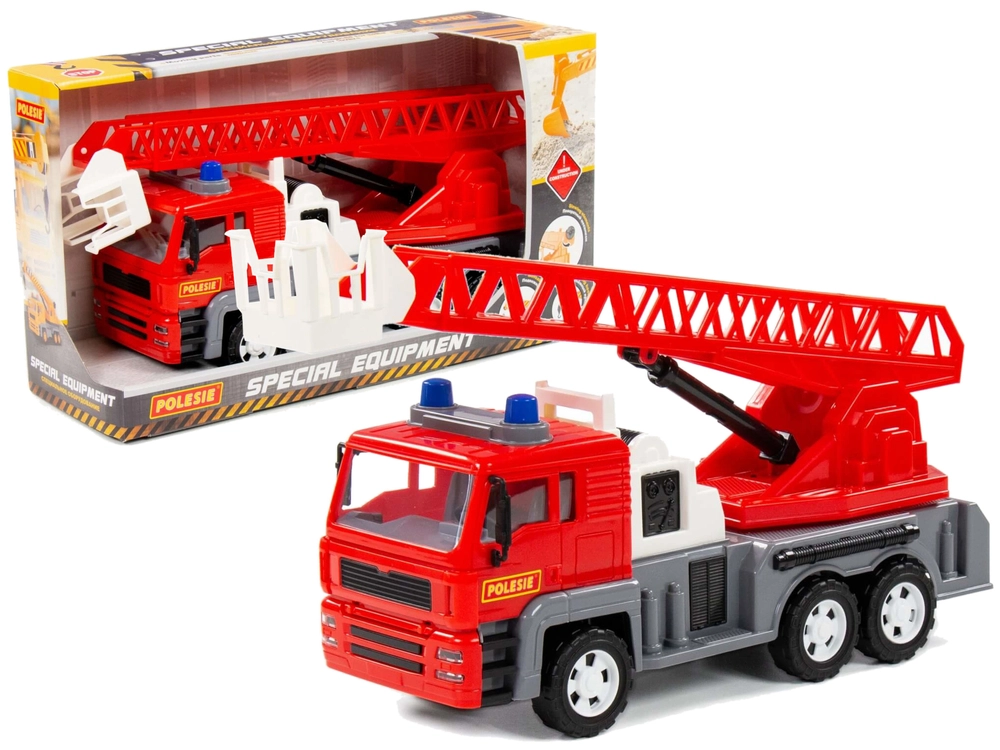 Polesie Inerciální hasičské auto Almaz 88956