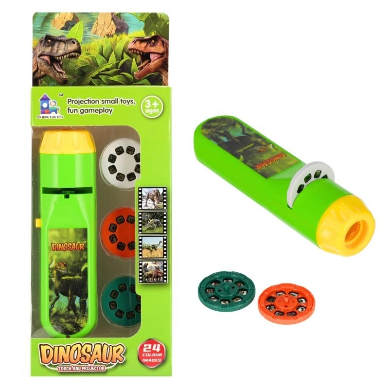 dětský projektor dinosaury
