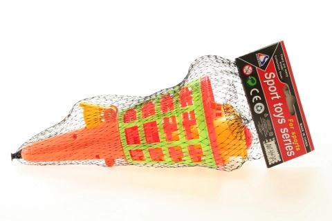 Vystřelovací košíčky s míčky pro děti