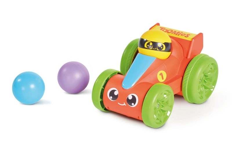 Toomies míčková závodníčka Pop & Go červená