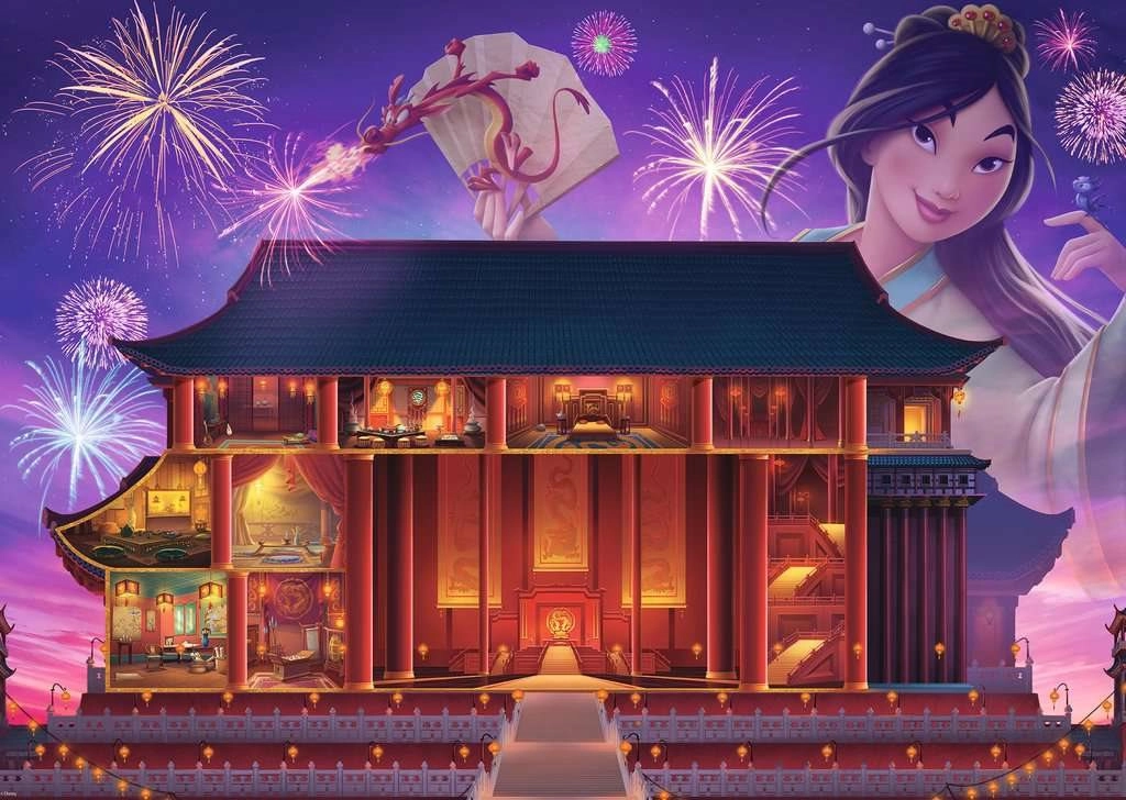 RAVENSBURGER Disney Castle Collection: Mulan 1000 dílků