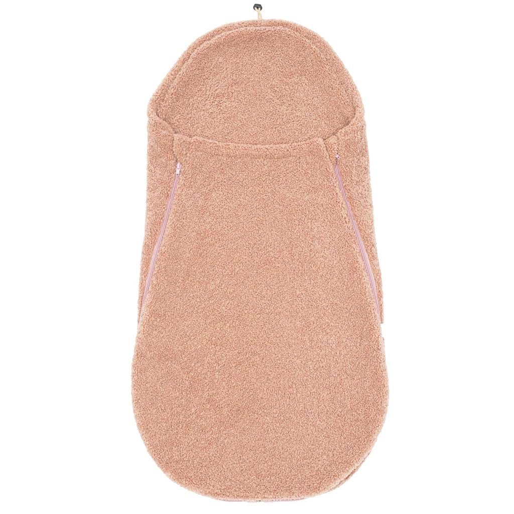 Dětský fusak do autosedačky a kočárku růžový