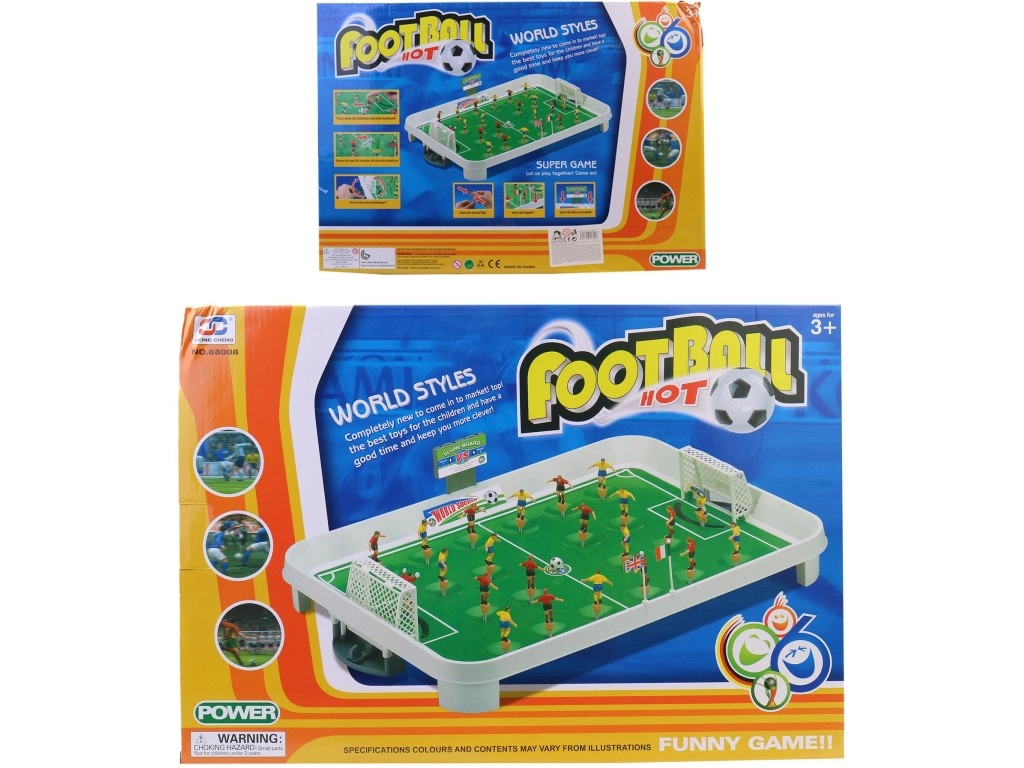Levně Stolní fotbal pro děti 53,5 × 37 × 6 cm