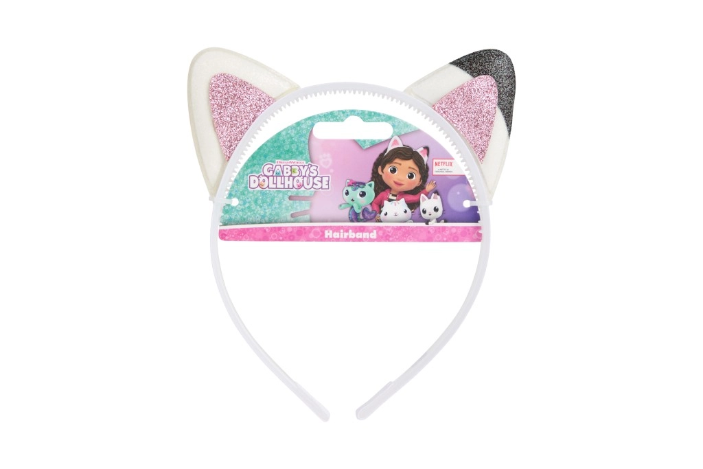 Dětská čelenka s kočičími oušky GÁBINČIN KOUZELNÝ DOMEČEK