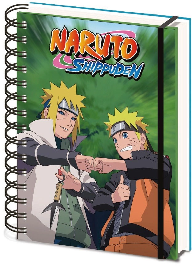 Kroužkový blok A5 Naruto