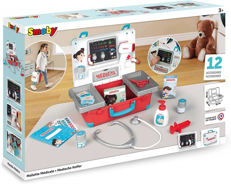Smoby Velký pohotovostní lékařský kufřík