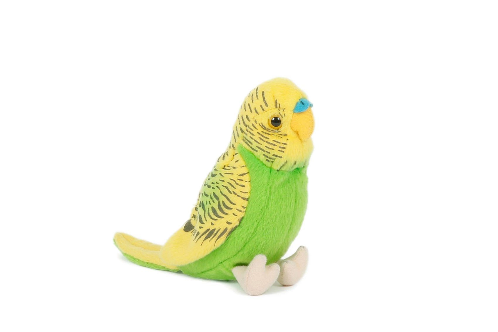 Andulka zelená plyš