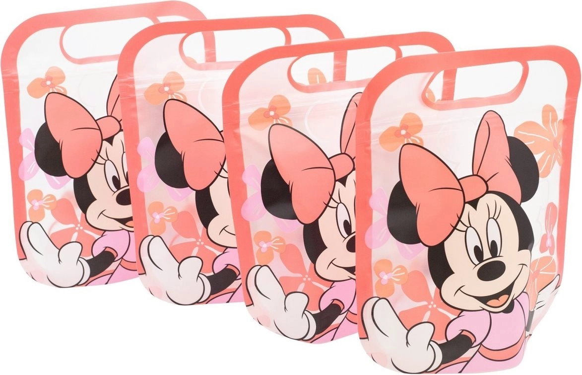 Sada uzavíratelných sáčků Minnie – 4 ks