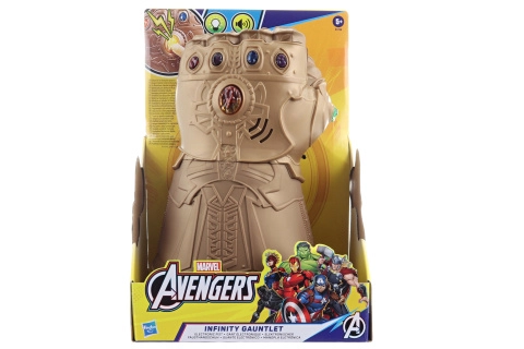 Avengers elektronická zlatá rukavice nekonečna
