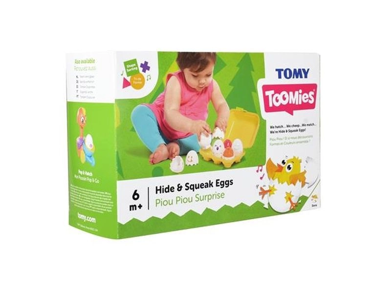 Toomies schovávej a pískej vajíčka (6 ks)