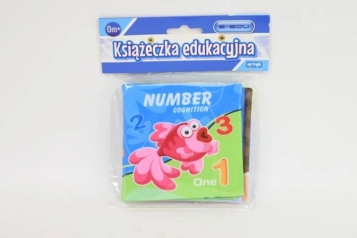 Książeczka malucha e-edu cyferki – edukativní knížka o číslicích pro nejmenší