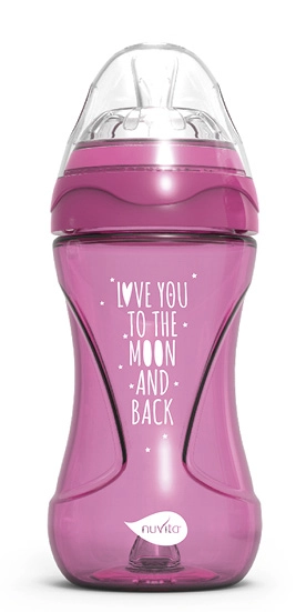 Nuvita lahvička Mimic Cool Purple 250ml