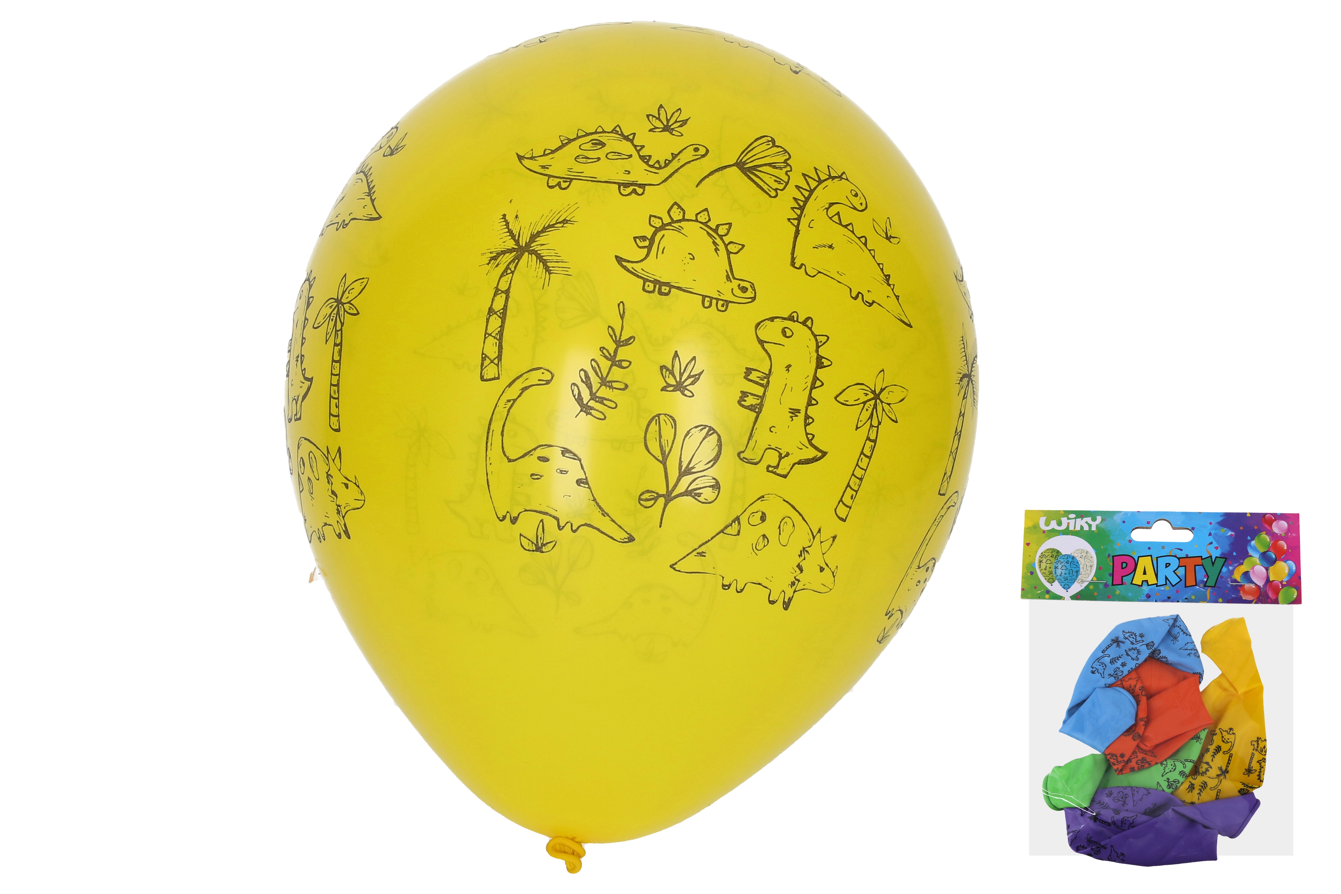 Levně wiky Balónek nafukovací JURSKÝ SVĚT 30 cm sada