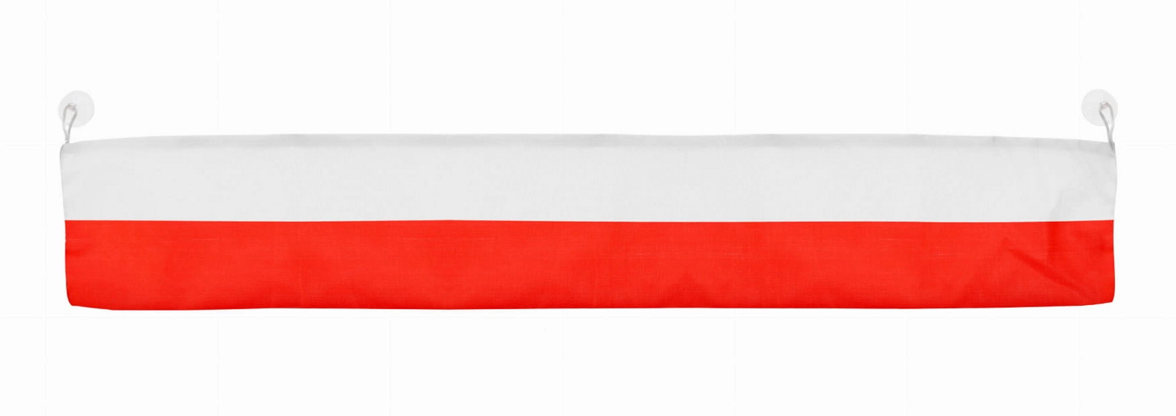 Levně Polská národní vlajka s přísavkami na sklo