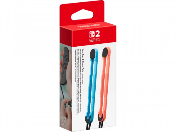 Popruhy Joy‑Con 2 – světle modrá a světle červená (pár)