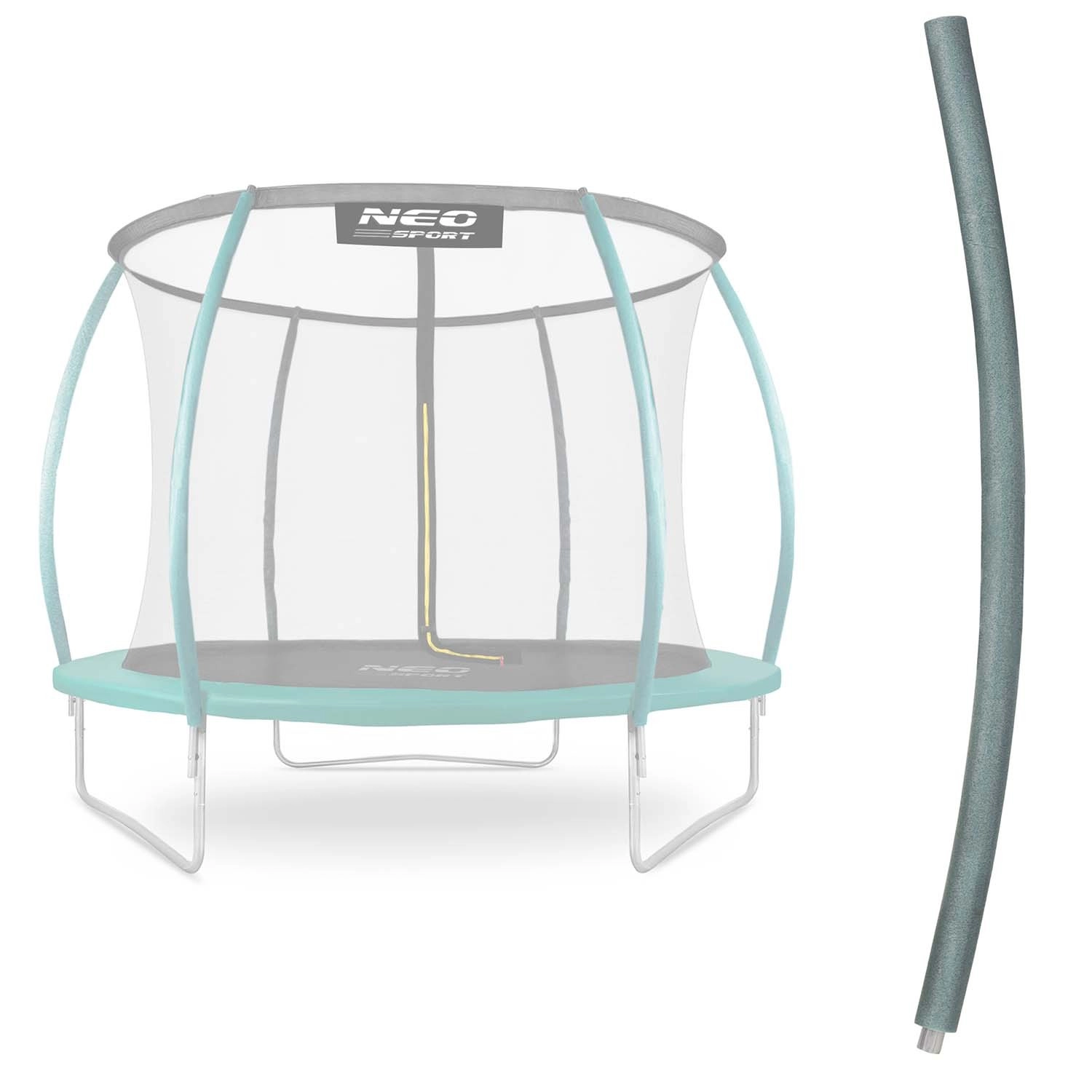 Neo-Sport horní díl sloupku k trampolíně typ C 8–14 ft zelený
