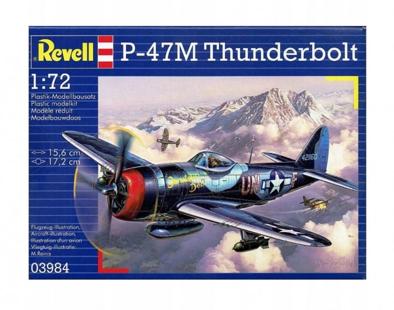 Revell ModelSet P-47 M Thunderbolt 63984 1:72