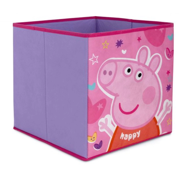 Úložný box na hračky Peppa Pig 31 × 31 × 31 cm