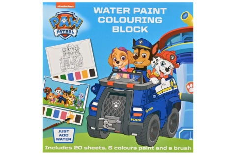 Vodní malování Tlapková patrola