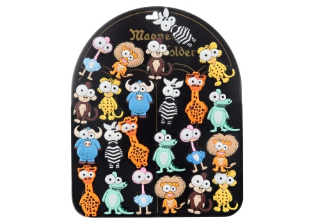 Magnety okatá zvířátka, sada 24 ks