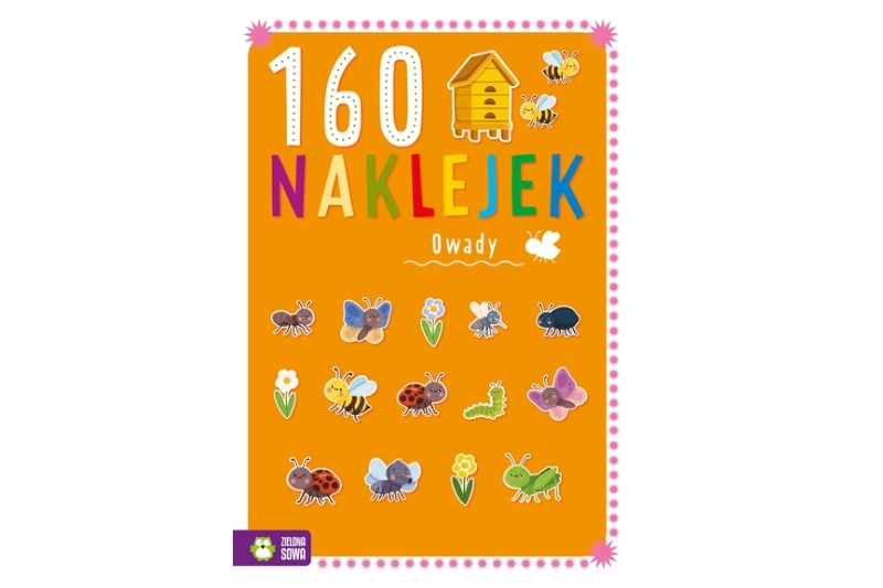 160 samolepek – Owady