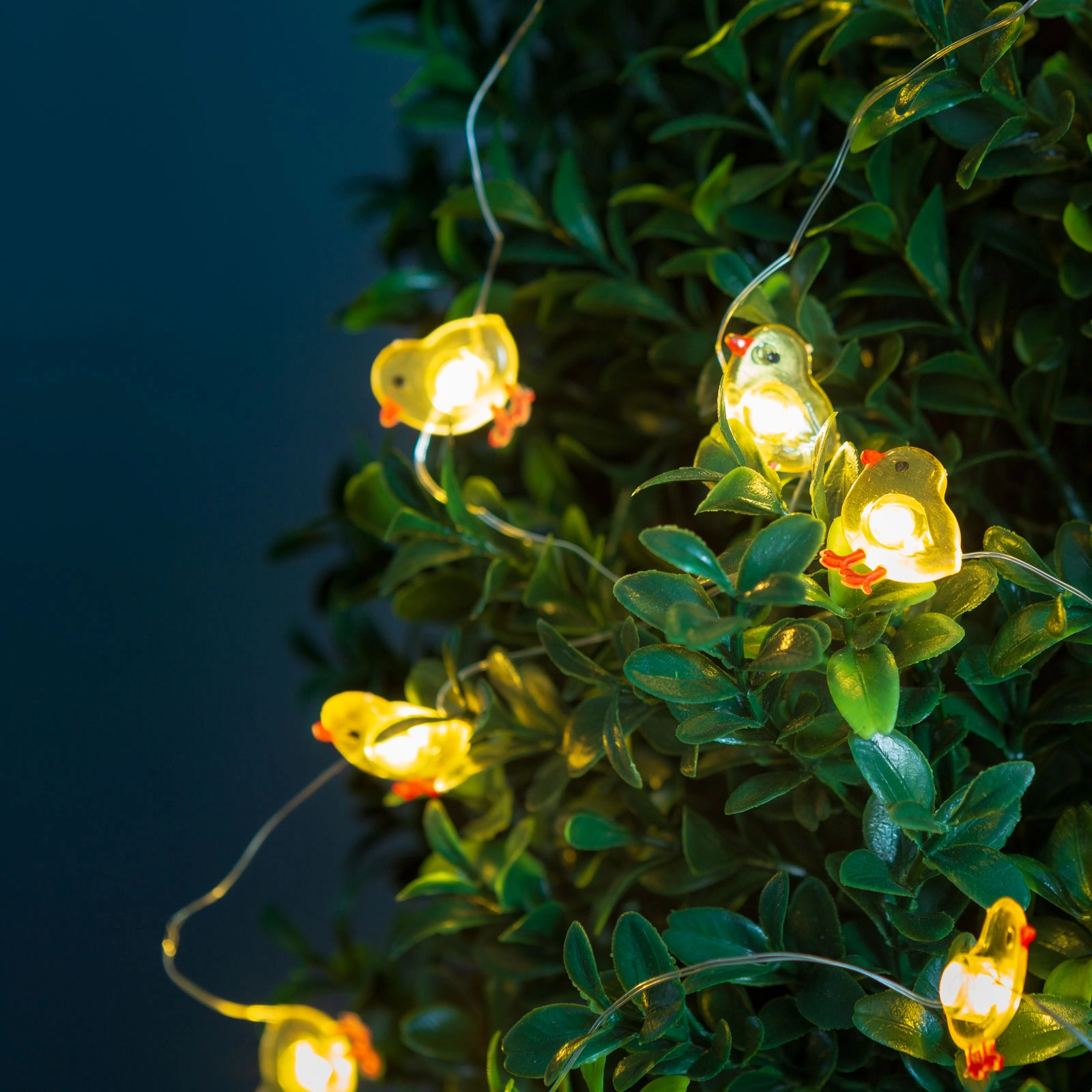 LED světelný řetěz s kuřátky 2 m, 20 LED