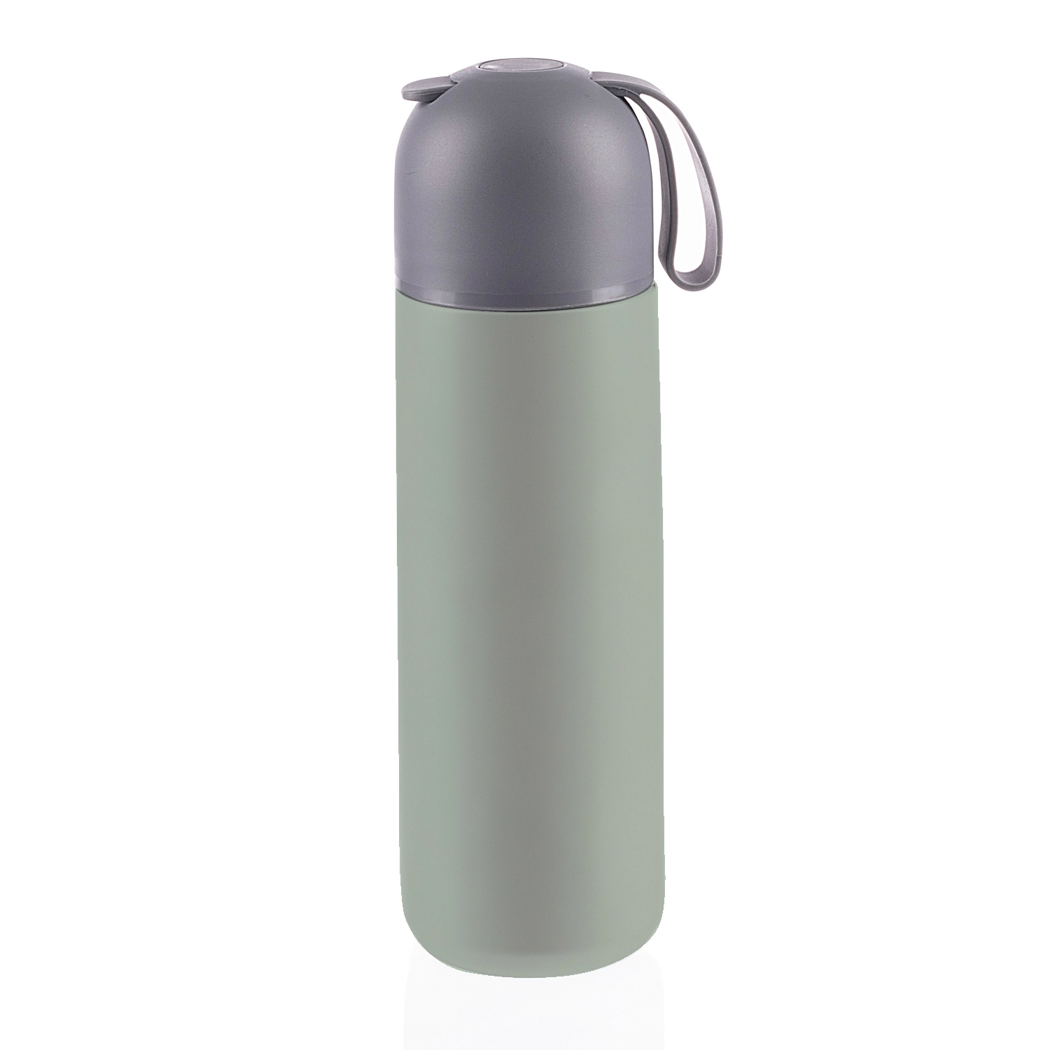Termoska s vakuovou izolací 400 ml, pistáciově zelená