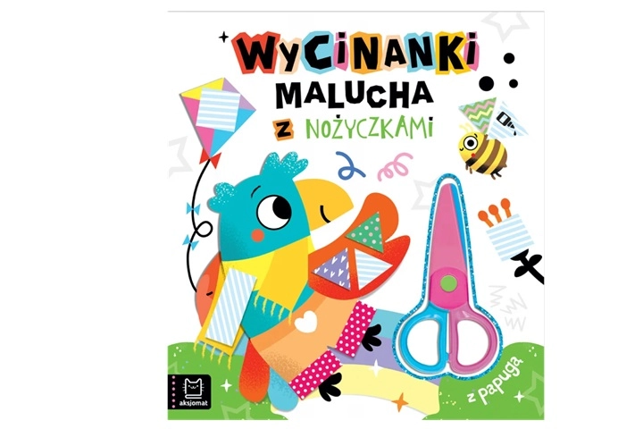 Wycinanki malucha s nůžkami – S papouškem