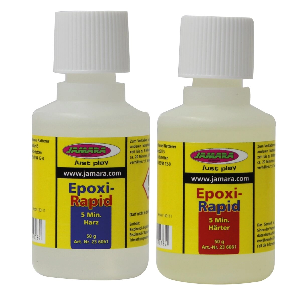 JAMARA dvousložkové epoxidové lepidlo 5 min 100 g