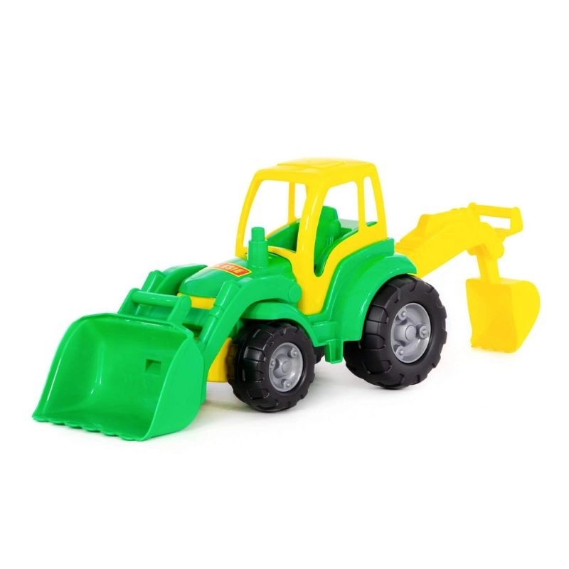 Traktor Šampión s přední lopatou a lžicí