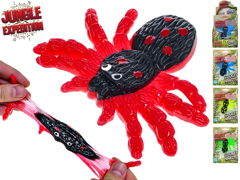 Strečový lepivý pavouk Jungle Expedition
