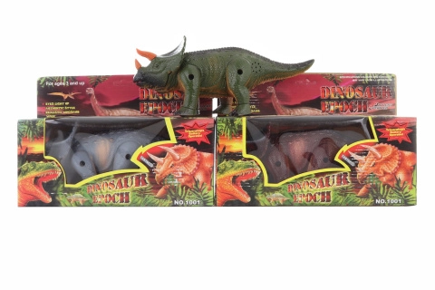 Chodící svítící dinosaurus na baterie pro děti