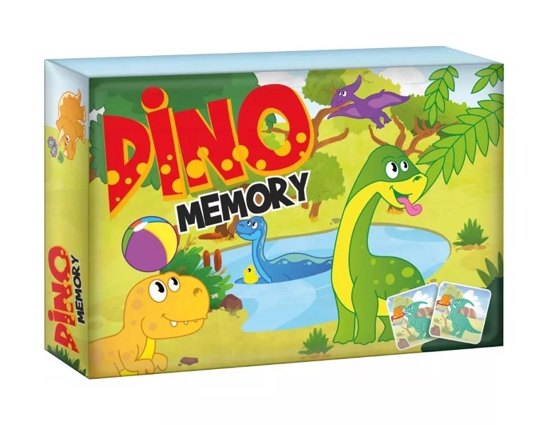 Dino Memory – dětská vzdělávací pexeso s dinosaury