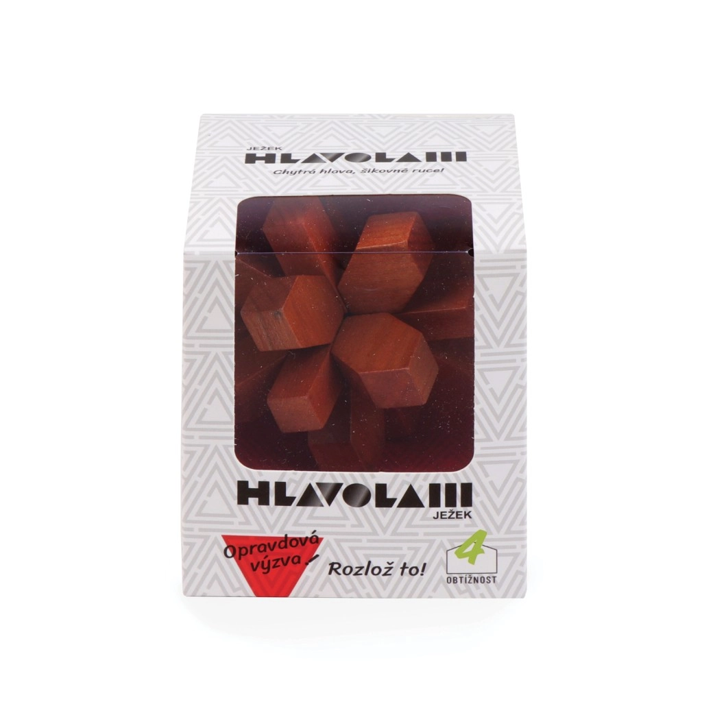 Alltoys Dřevěný hlavolam Ježek