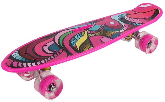 Skateboard Pink Explosion 54,5 cm