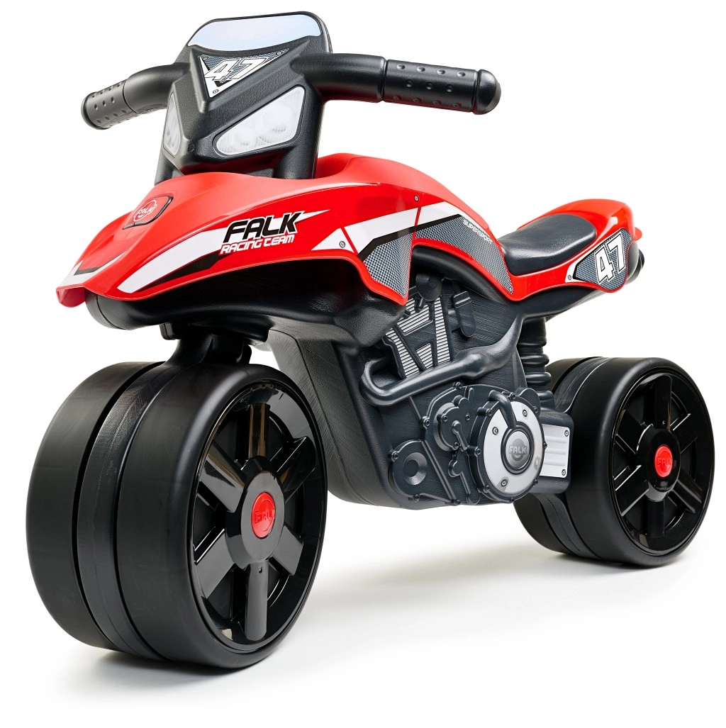 Levně FALK Racing Team Motorka Červená Široká kola o