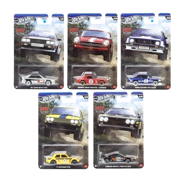 Hot Wheels Silver Series – sběratelský model LANCIA Rally 1:64