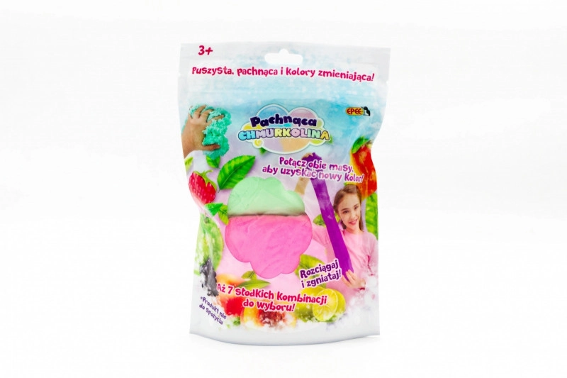 Levně Vonná modelovací hmota Chmurkolina 2×30 g – směs barev, malinová