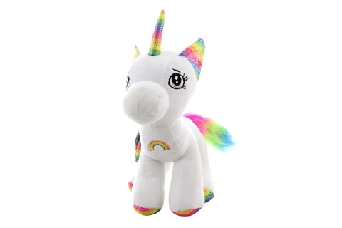 Plyšový jednorožec 20 cm – duhový mazlíček pro děti