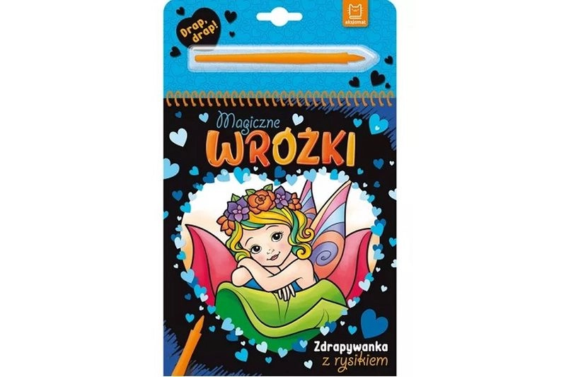 Magické víly – vyškrabávací obrázky s rydlem