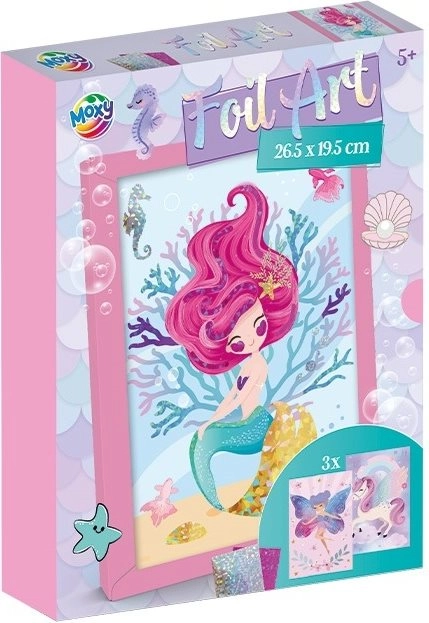 Moxy kreativní sada Foil Art – víly