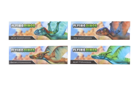 Skládací létající dinosaurus z pěny