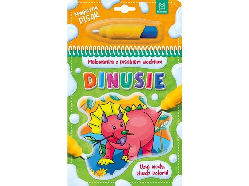 Malování vodním fixem Dinusie