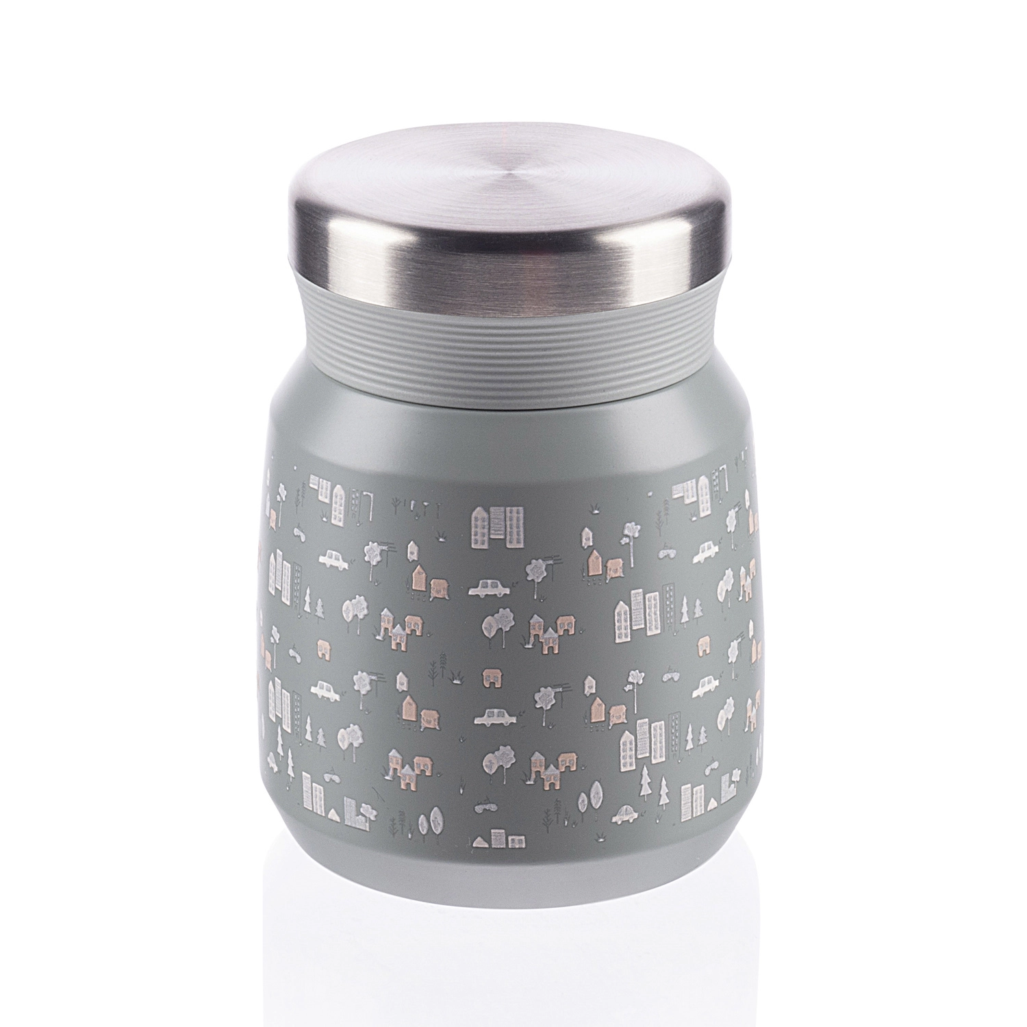 Zopa Termoska na jídlo 300 ml - šedá